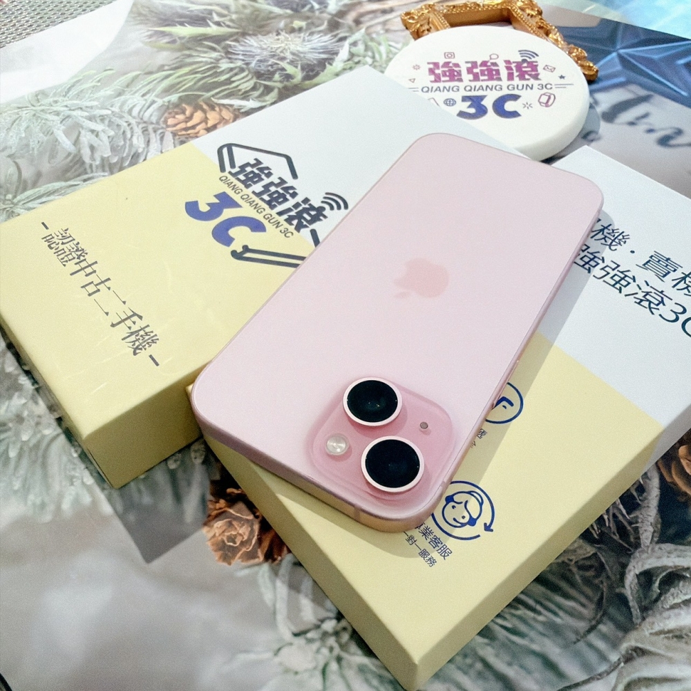 善化-二手 iPhone15 128G 粉色#93867(店家保固)
