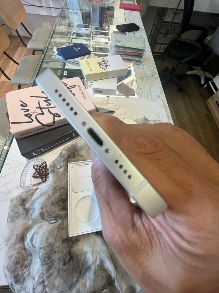 二手 iPhone14Plus 256G 白色*10904(店家保固)