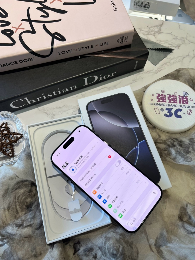 二手iPhone 16PRO 256G 黑色*42715(店家保365天)