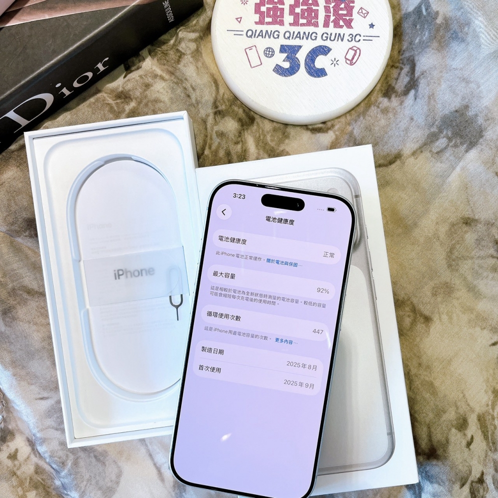 二手 iPhone17Pro 512G 銀色*37703（原廠保固）