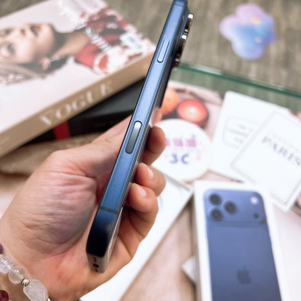 二手 iPhone17ProMax 256G 藍色*12034(店家保固)