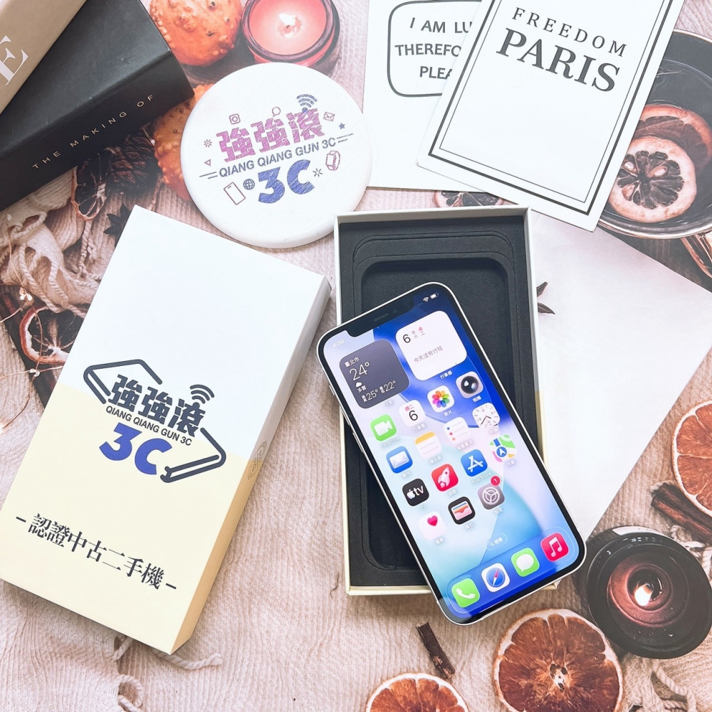 二手 iPhone12 128G 白色*18196(店家保固)