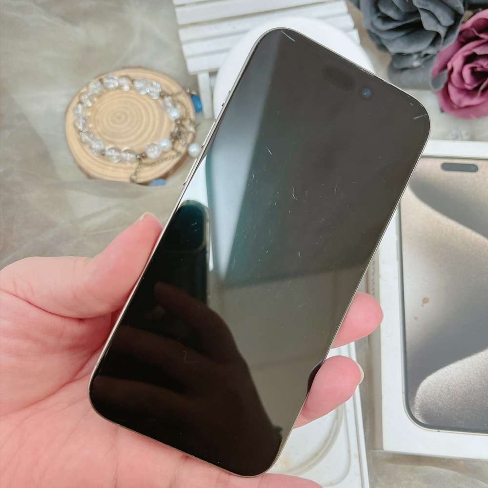 佳里-二手 iPhone15 Pro 128G 原色#39185（店家保固）