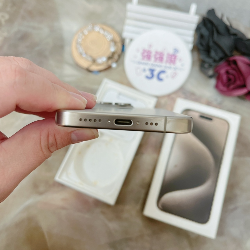 佳里-二手 iPhone15 Pro 128G 原色#39185（店家保固）