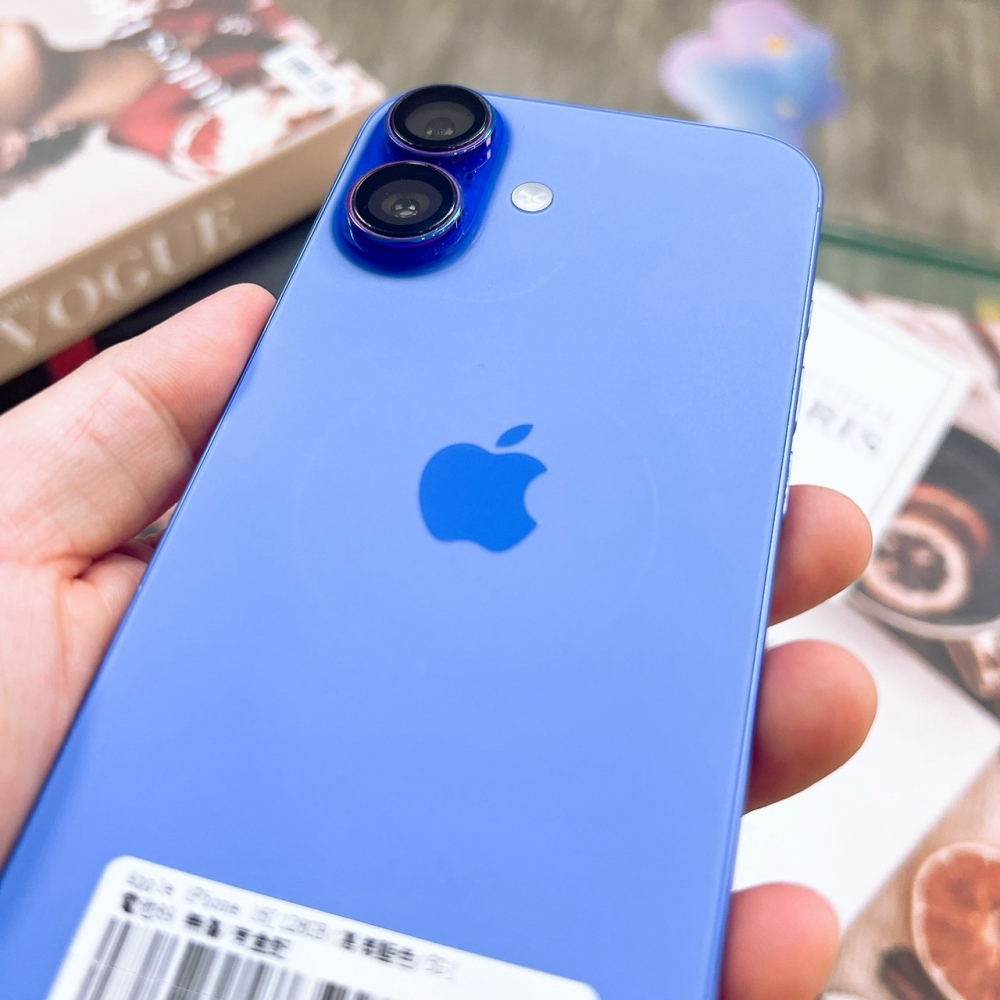 二手 iPhone16 128G 藍色*33610(店家保固)