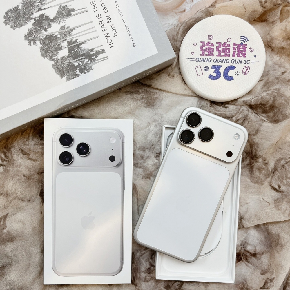 二手iPhone17 Pro Max 256G 銀色#66495（店家保固）