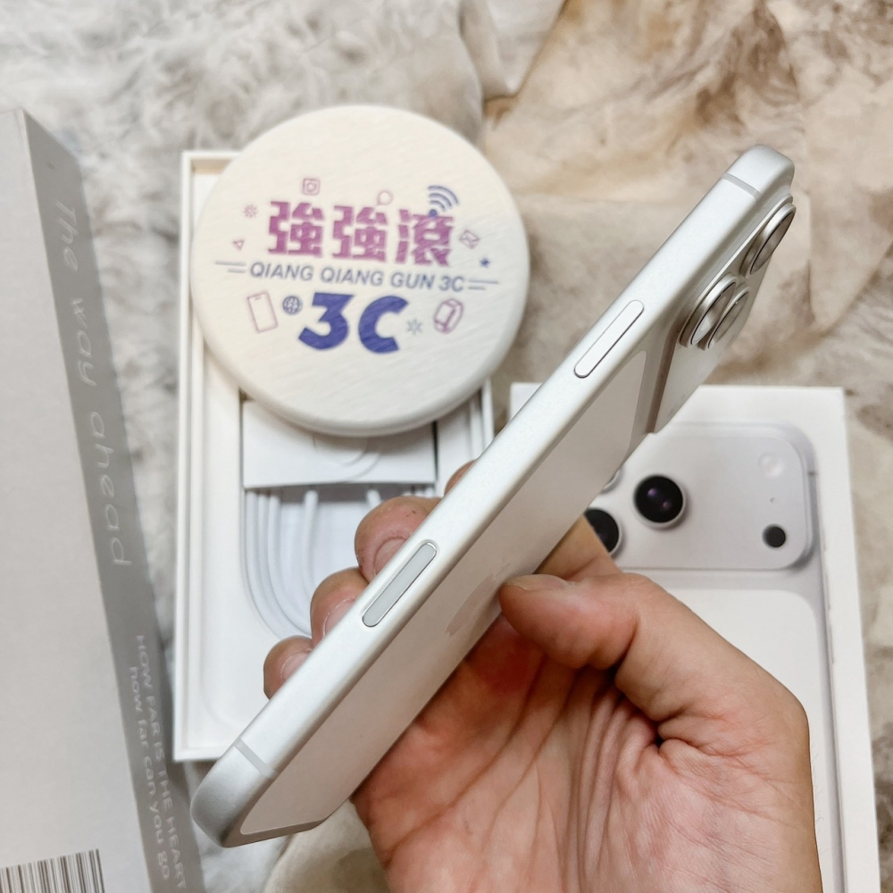 二手iPhone17 Pro Max 256G 銀色#17102（店家保固）