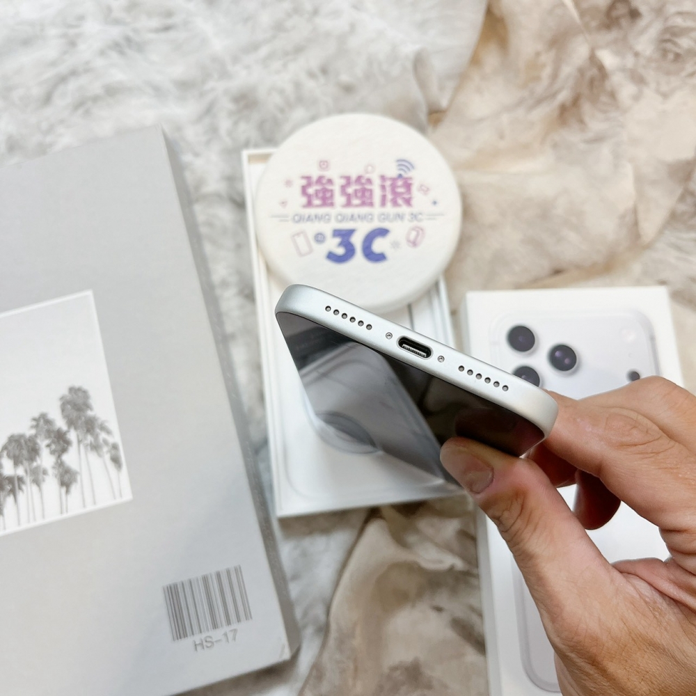 二手iPhone17 Pro Max 256G 銀色#17102（店家保固）