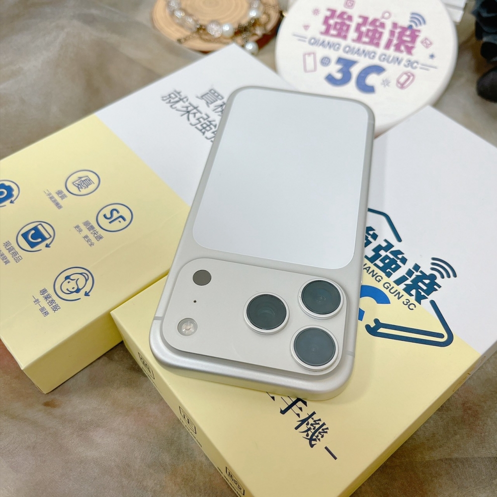 佳里-二手 iPhone17 Pro 256G 銀色#10527（原廠保固）