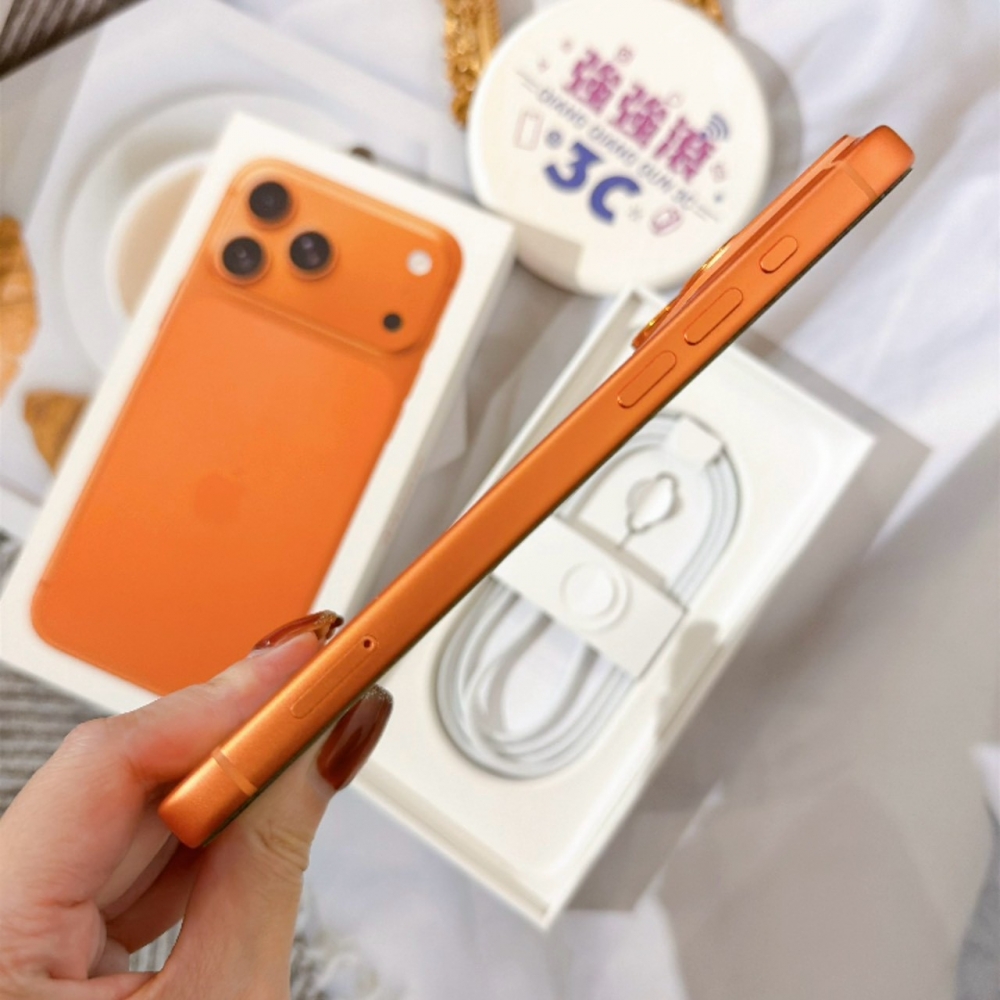 善化-二手 iPhone17 Pro Max 256G 橘色#80015(原廠保固)