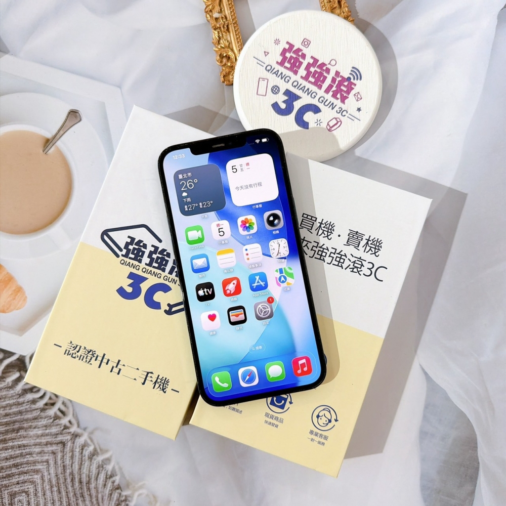 善化-二手 iPhone12 Pro Max 128G 藍色#14576（店家保固）