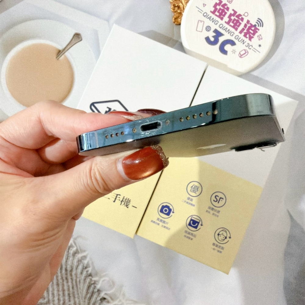 善化-二手 iPhone12 Pro Max 128G 藍色#14576（店家保固）