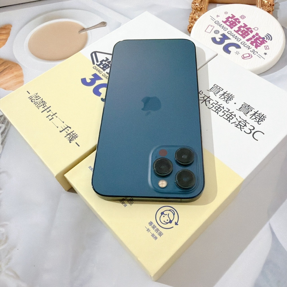 善化-二手 iPhone12 Pro Max 128G 藍色#14576（店家保固）