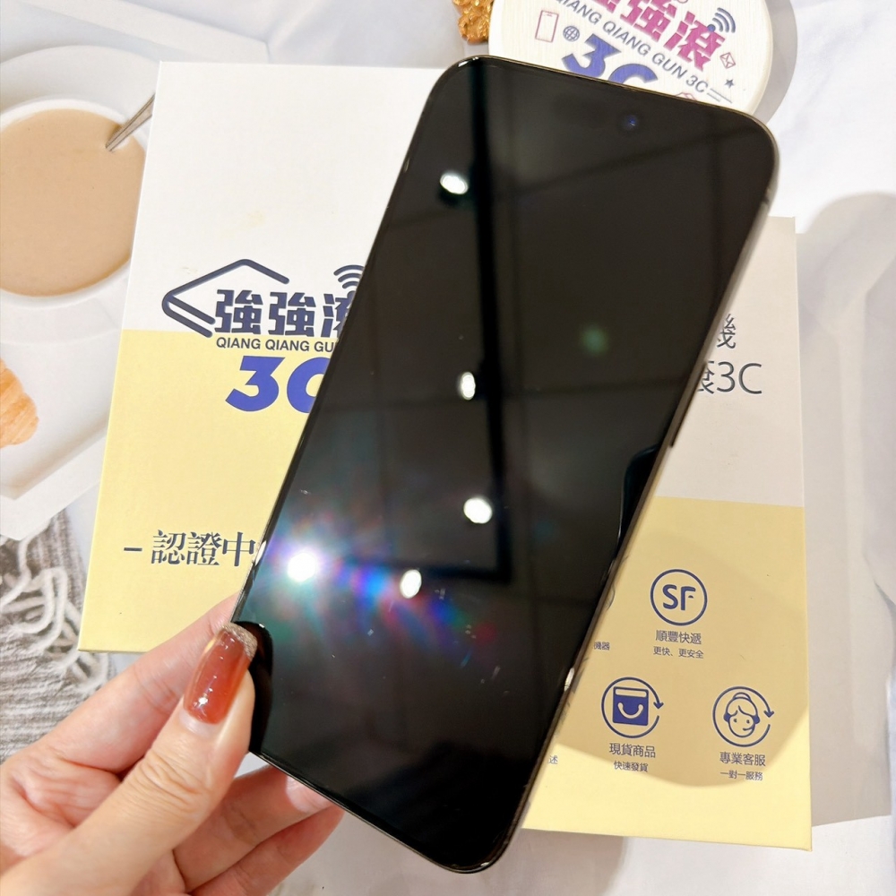 善化-二手 iPhone15 Pro Max 256G 黑色#79345（店家保固）