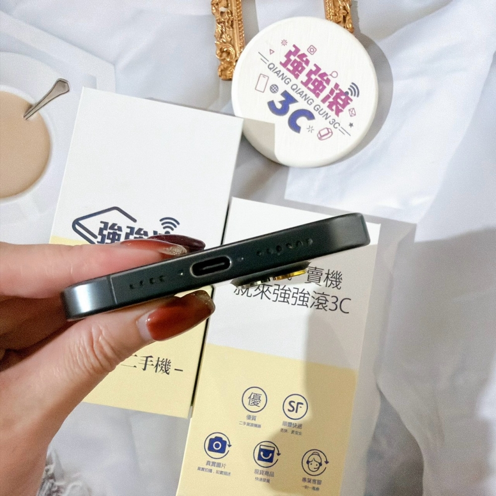 善化-二手 iPhone15 Pro Max 256G 黑色#79345（店家保固）