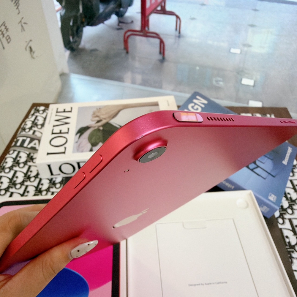 鹽行-二手 ipad A16-128G 粉色 #KWXW0(原廠保固)