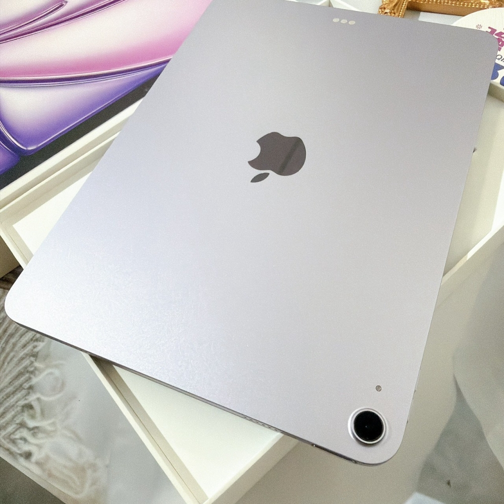 善化-二手 iPad air11吋 m3 wifi 128G 紫色#cgqcw（原廠保固）