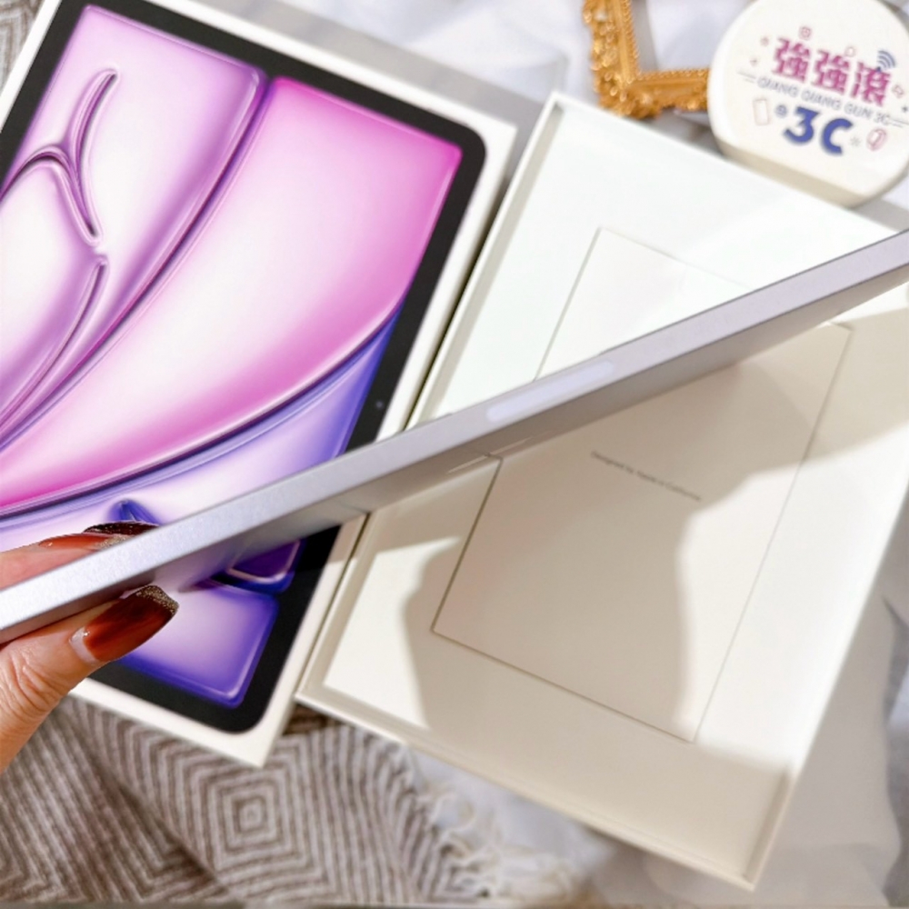 善化-二手 iPad air11吋 m3 wifi 128G 紫色#cgqcw（原廠保固）