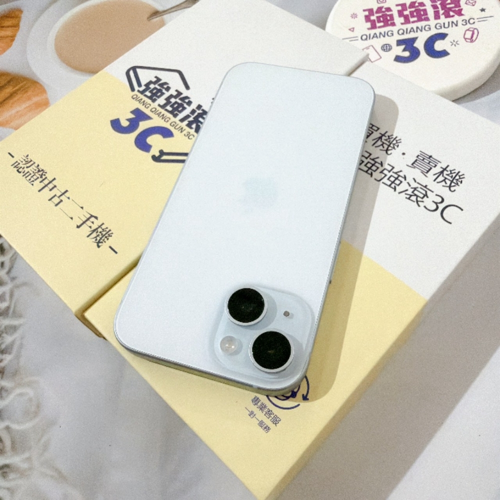 善化-二手 iPhone15 256G 藍色#66979(店家保固)