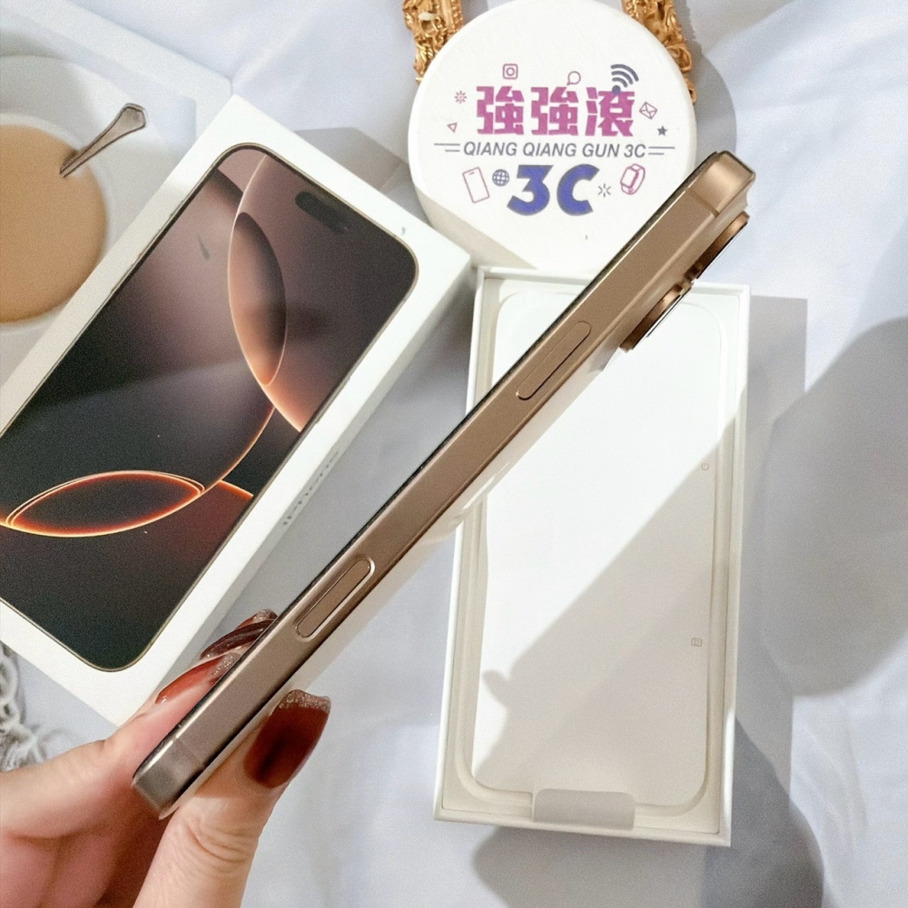 善化-二手iPhone16 Pro Max 512G 金色#30353(店家保固)