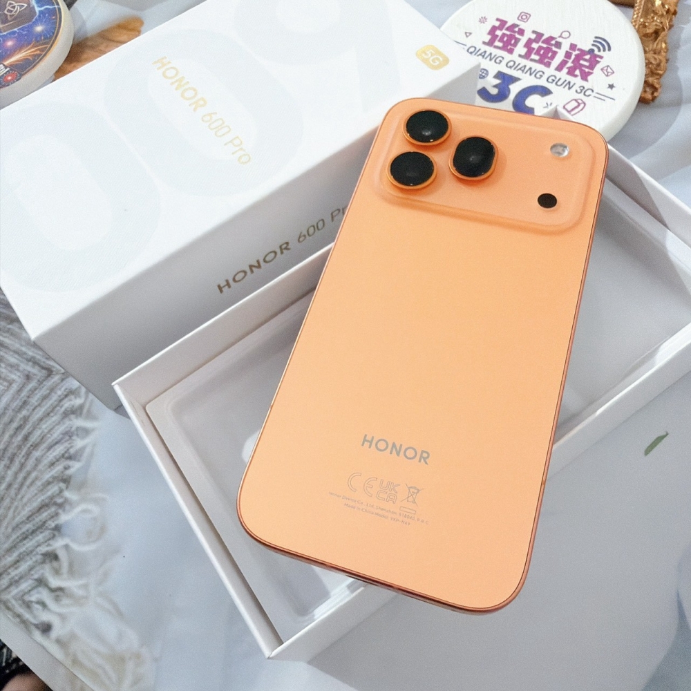 歸仁- 二手 榮耀 600 PRO 12+512G 橘色*44285(原廠保內)