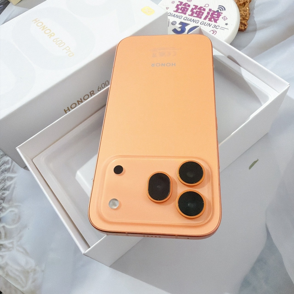 歸仁- 二手 榮耀 600 PRO 12+512G 橘色*44285(原廠保內)