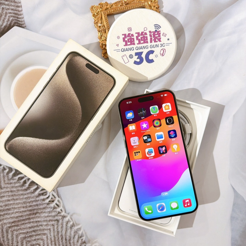 善化-二手 iPhone15 Pro Max 256G 原色#01132(店家保固)