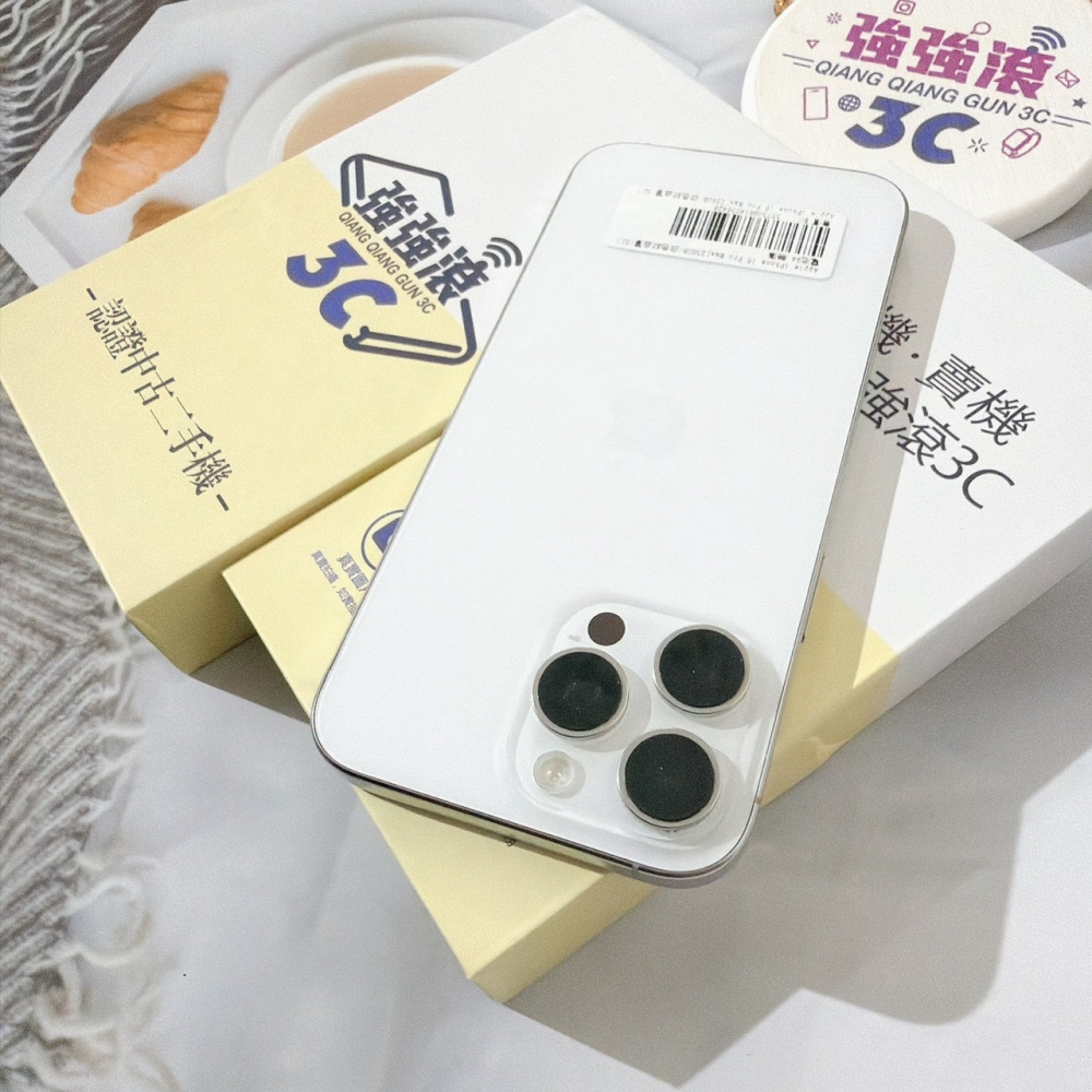 善化-二手iPhone16 Pro Max 256G 白色#36428(店家保固)