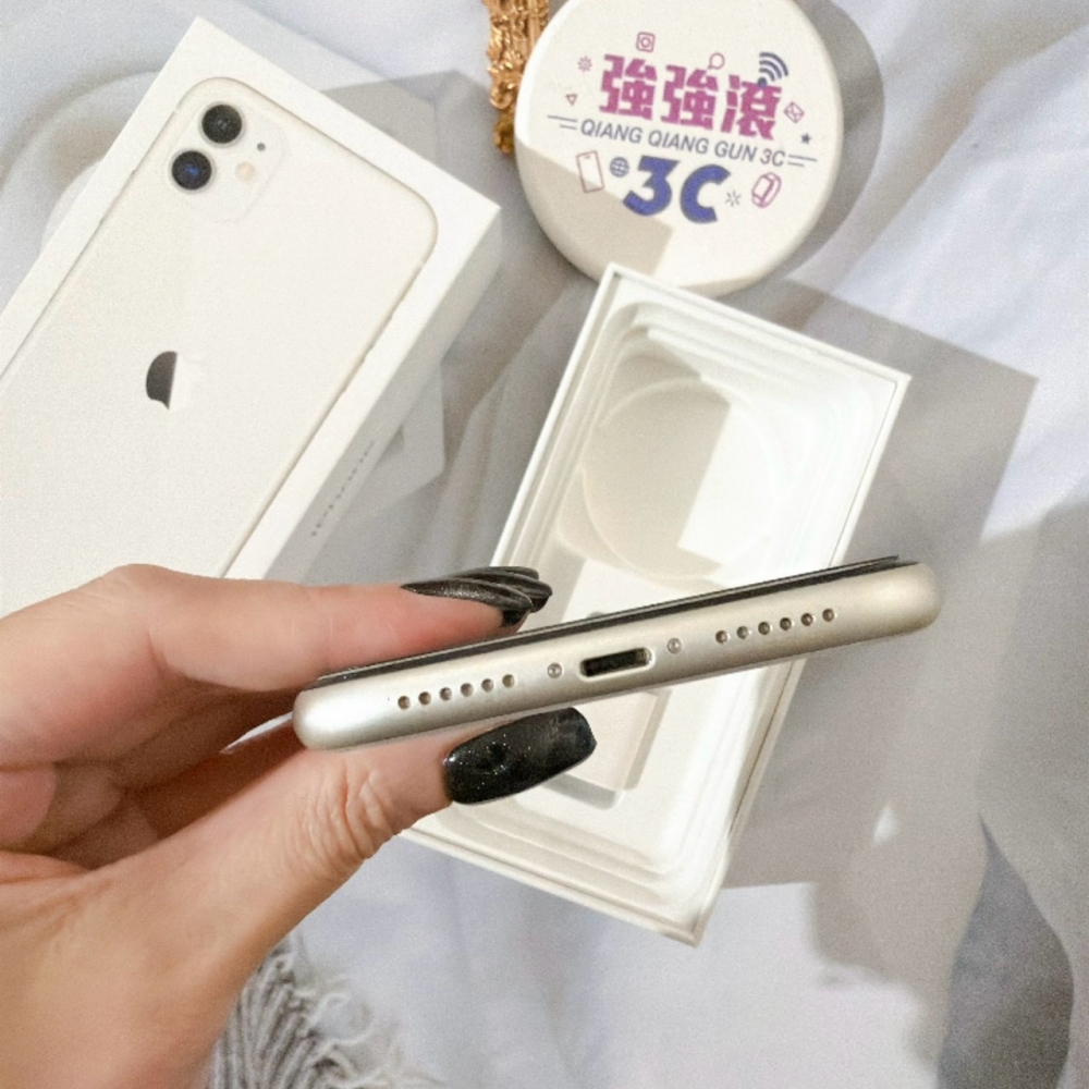 善化-二手 IPHONE 11 256G 白色 #21136(店家保固90天)