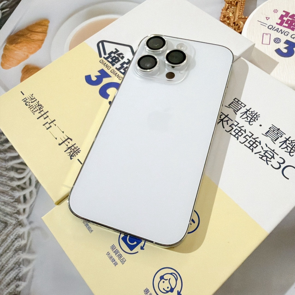 善化-二手- iPhone14 Pro 256G 白色#99223 （店家保固365天）