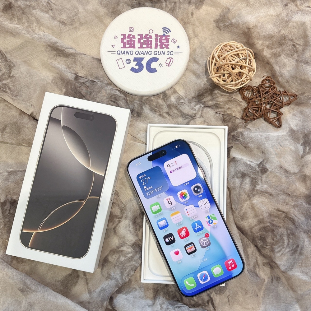 二手 iPhone16Pro 256G 原色*21911(店家保固)