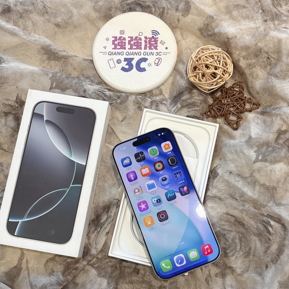 二手 iPhone16Pro 128G 白色*90046（店家保固）