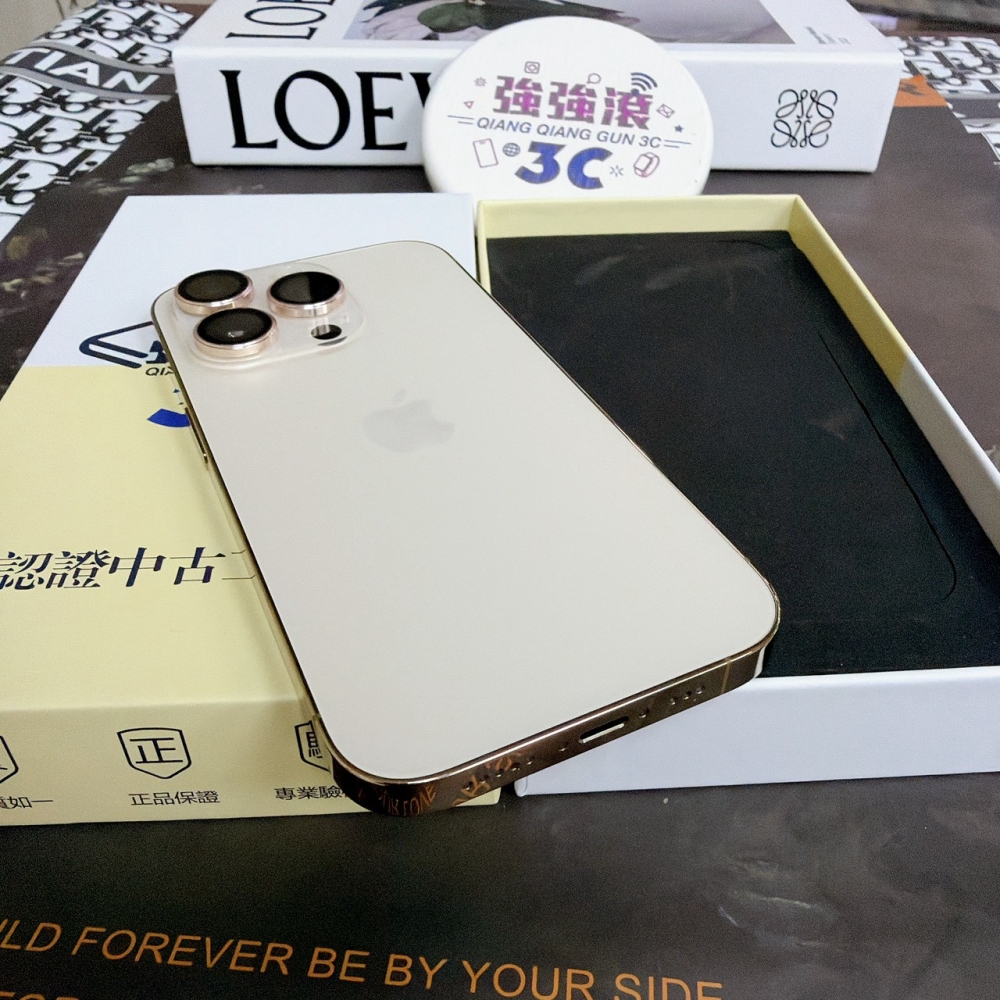 鹽行-二手 14 pro 128G 金色 #05975（店家保固）
