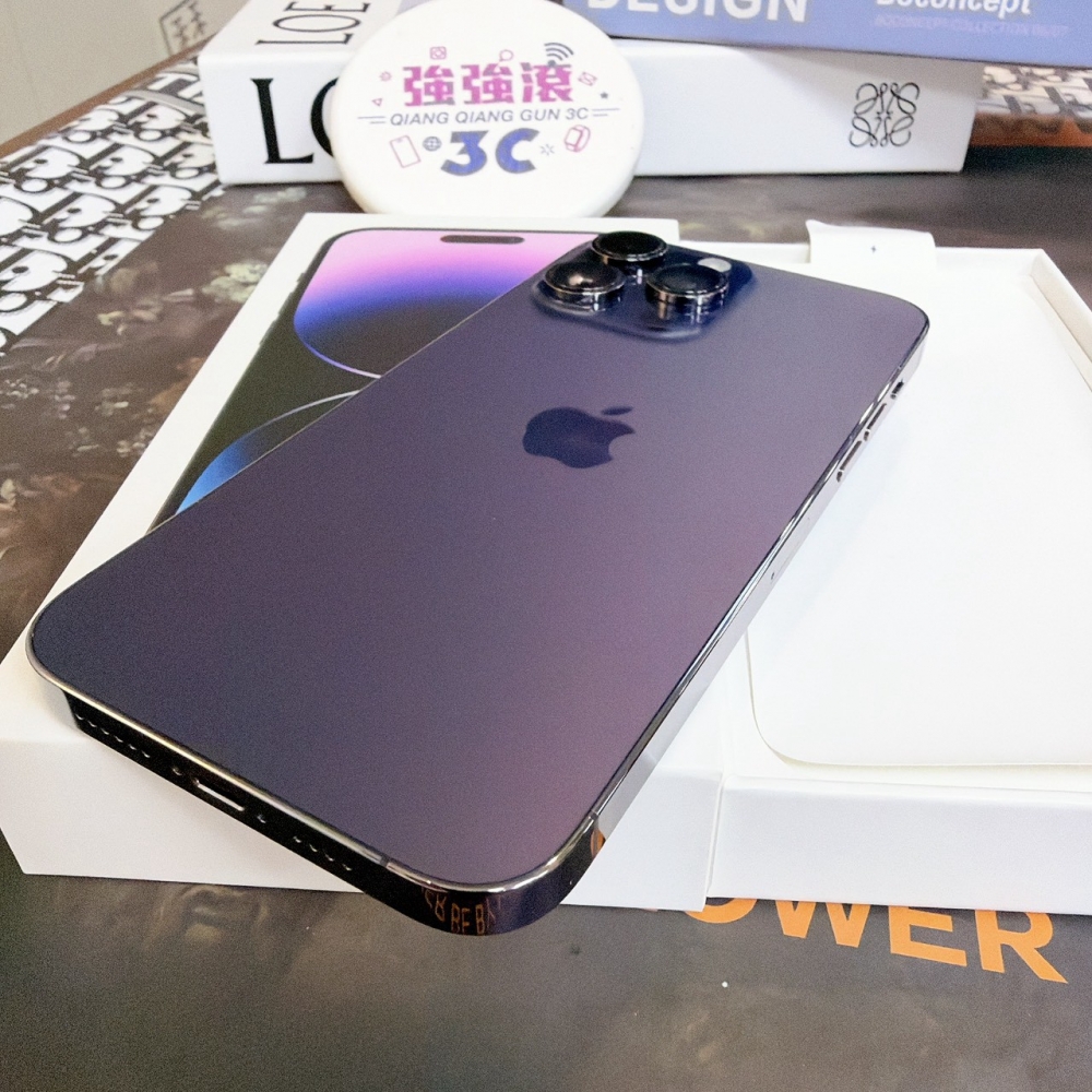 鹽行-二手 14 pro max 512G 紫色 #01102(店家保固)