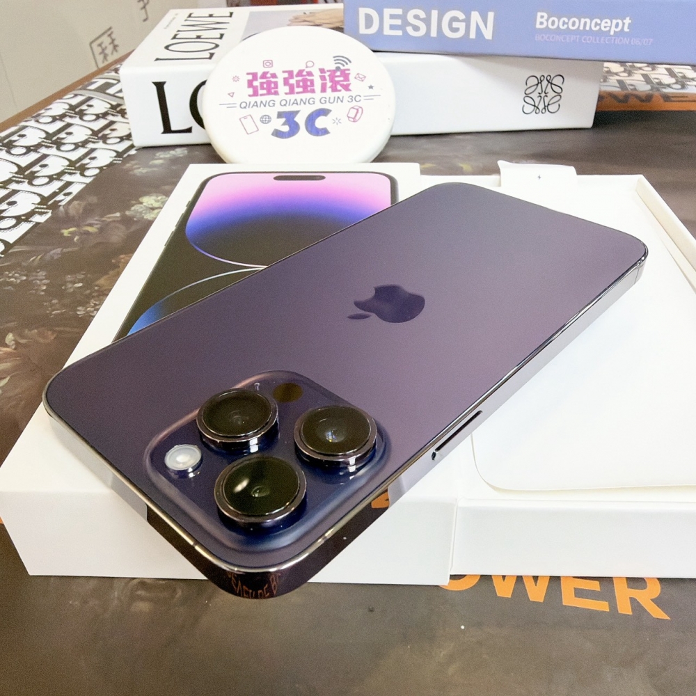 鹽行-二手 14 pro max 512G 紫色 #01102(店家保固)
