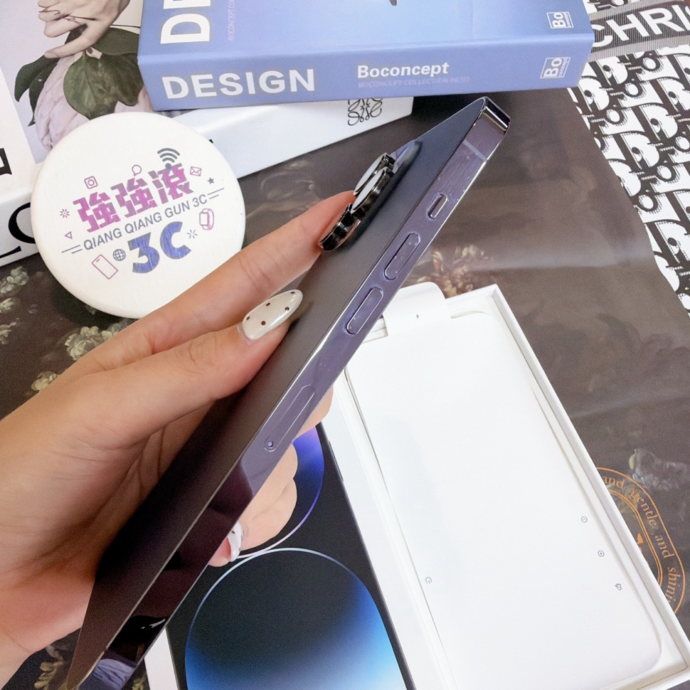 鹽行-二手 14 pro max 512G 紫色 #01102(店家保固)