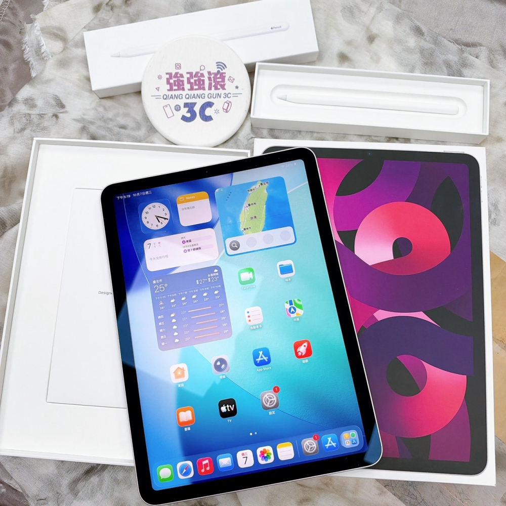 鹽行-二手 ipad air5 64G 粉色 wifi #VL620(店家保固)