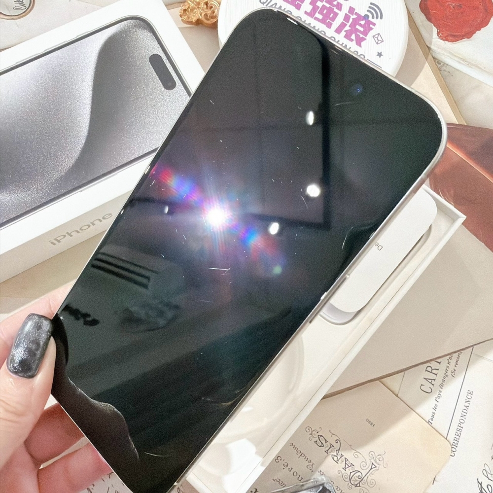 善化-二手 iPhone15 Pro 128G 白色#48750(店家保固)