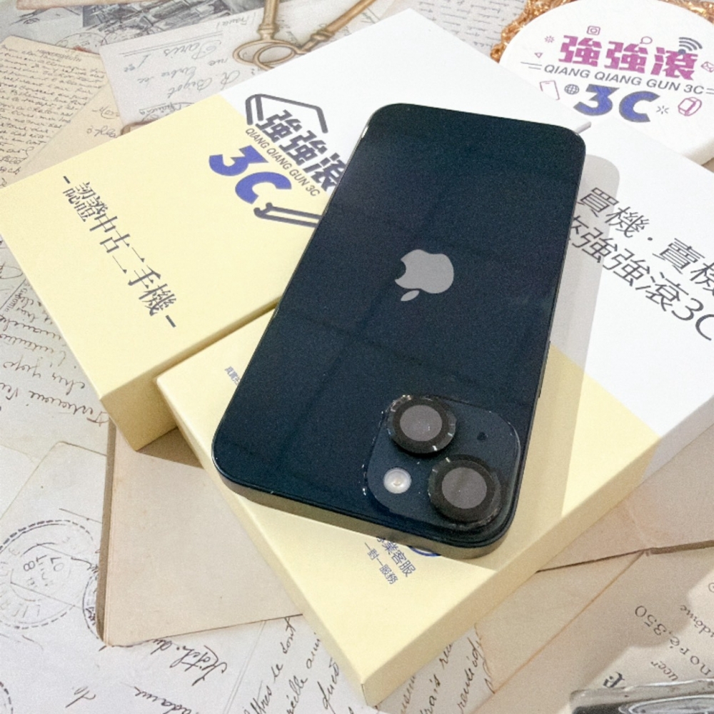 善化-二手 iPhone14 256G 黑色#20239（店家保固）