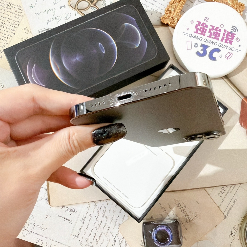 善化-二手 iPhone12 Pro Max 128G 黑色#99583（店家保固）