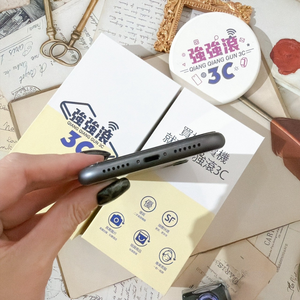 善化-二手 iPhone11 128G 黑色#23263（店家保固）