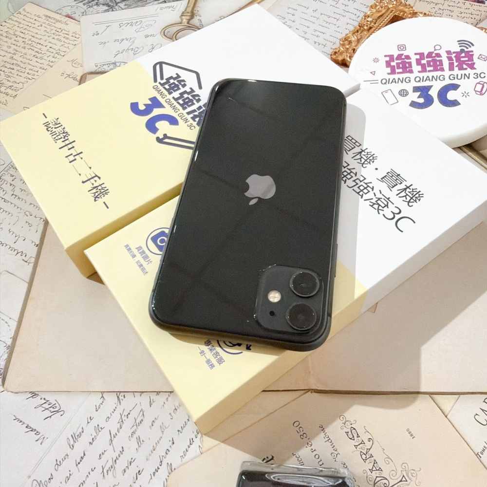 善化-二手 iPhone11 128G 黑色#23263（店家保固）