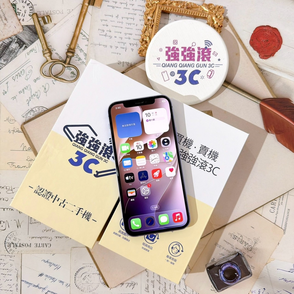 善化-二手 iPhone12 128G 紫色#82172(店家保固)