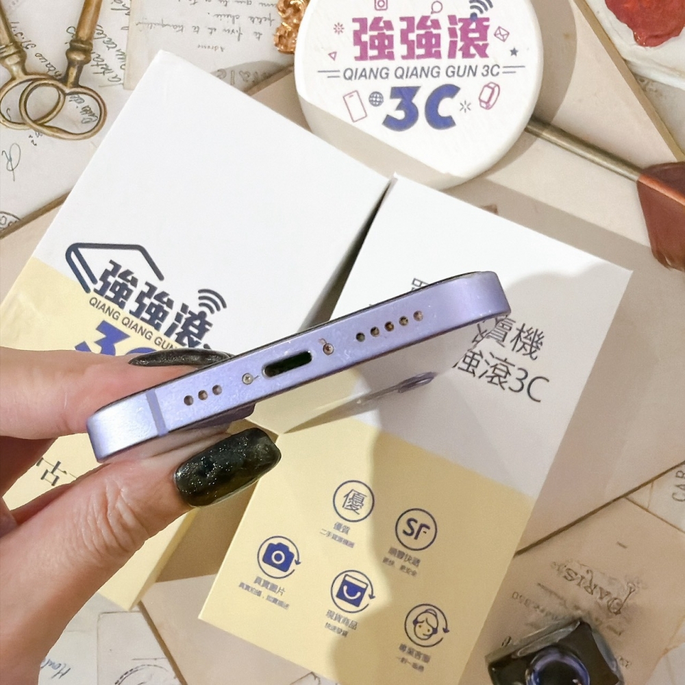 善化-二手 iPhone12 128G 紫色#82172(店家保固)