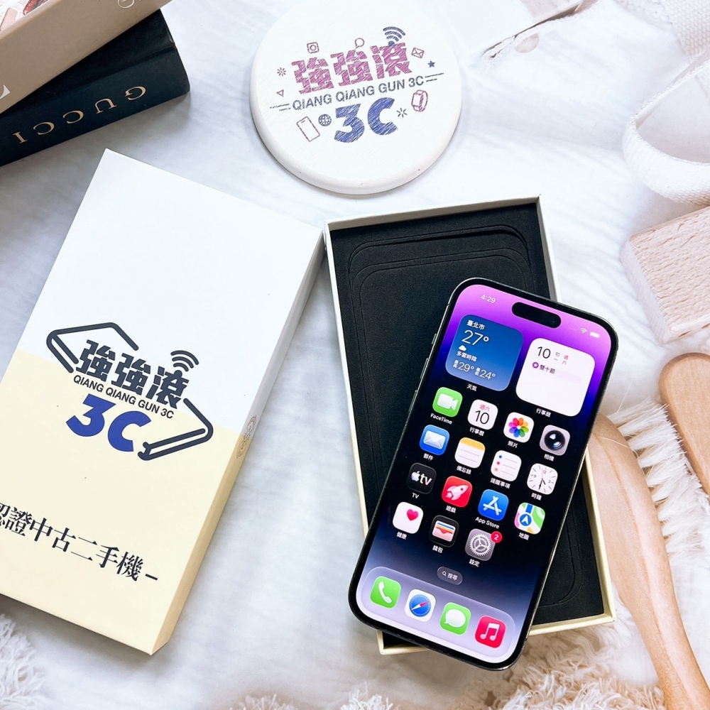 二手 iPhone14 Pro 256G 紫色#06532 (店家保固365天)