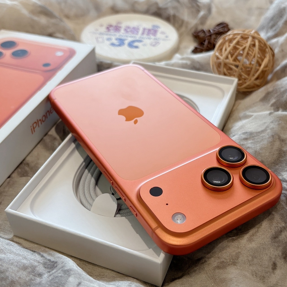 二手 iPhone17Pro MAX512G 橘色*91766(店家保固)