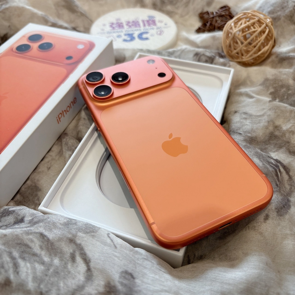 二手 iPhone17 Pro Max 256G 橘色#97865（店家保固）