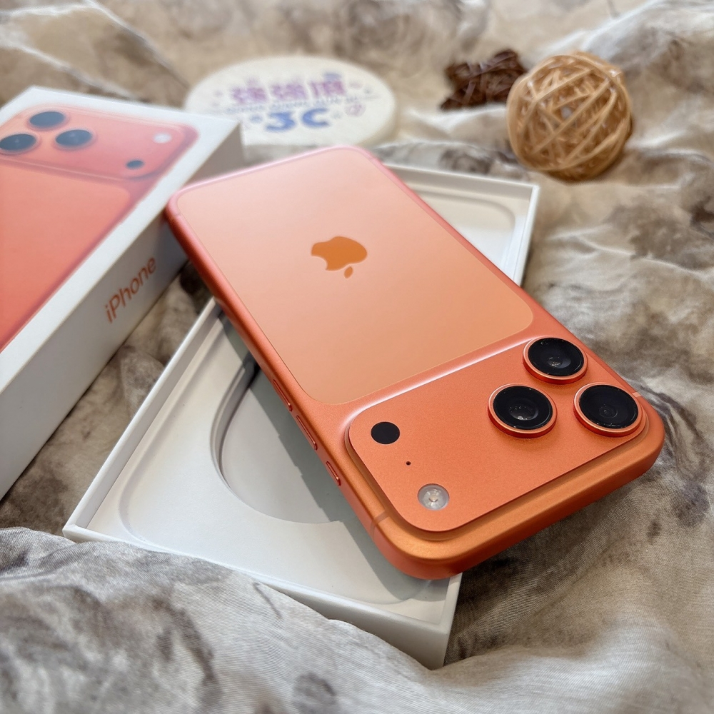 二手 iPhone17 Pro Max 256G 橘色#97865（店家保固）