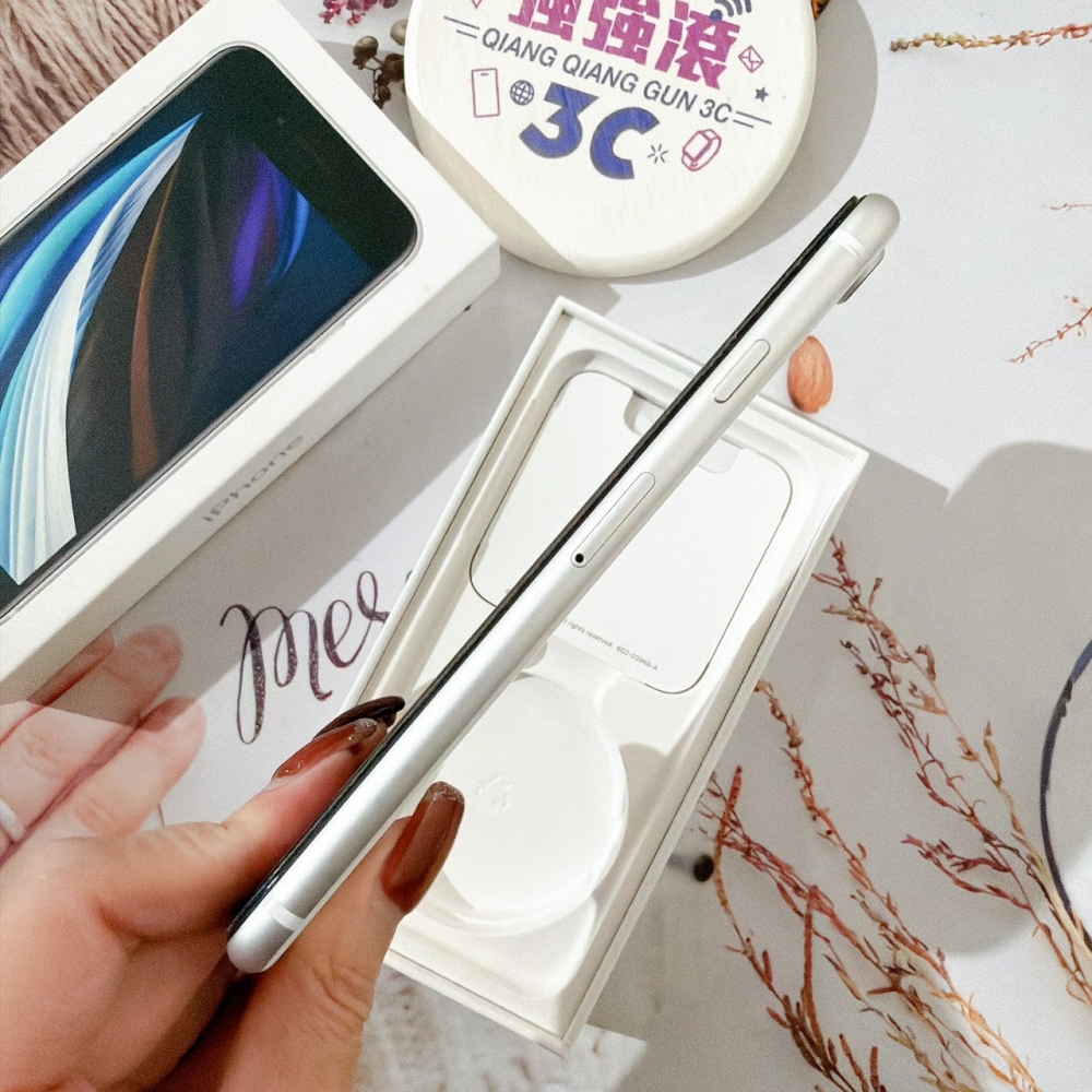善化-二手 iPhoneSE2 128G 白色#39207（店家保固）