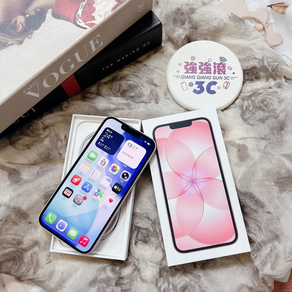 二手 iPhone17E 256G 粉色*92254（原廠保固）